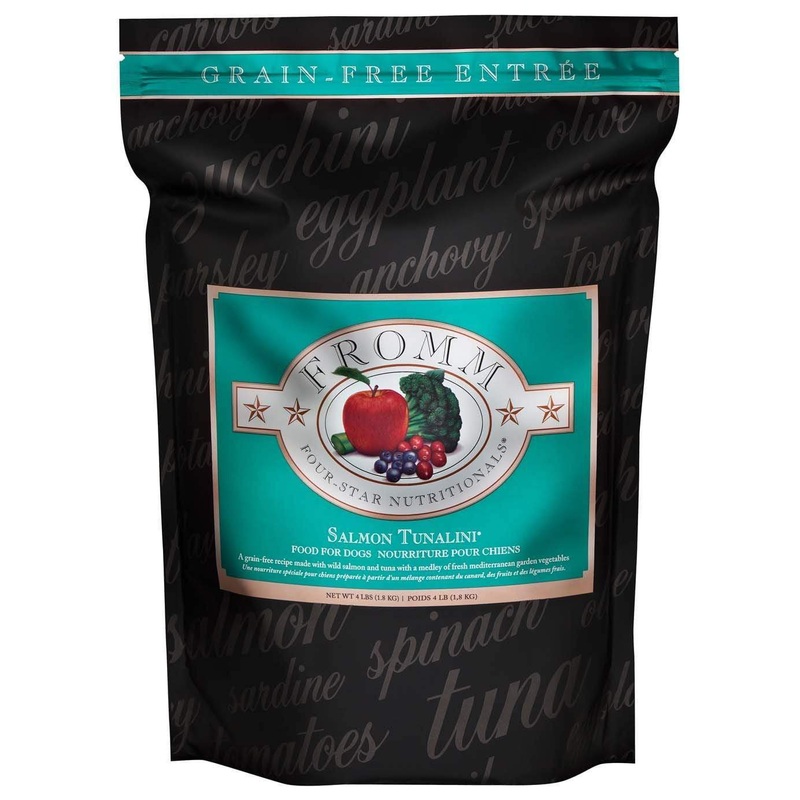 Fromm Four-Star Grain-Free Salmon Tunalini Dry Dog Food