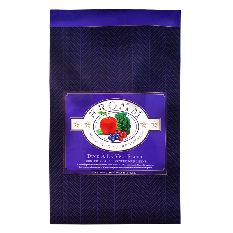 Fromm Four-Star Grain Inclusive Duck A La Veg Dry Dog Food