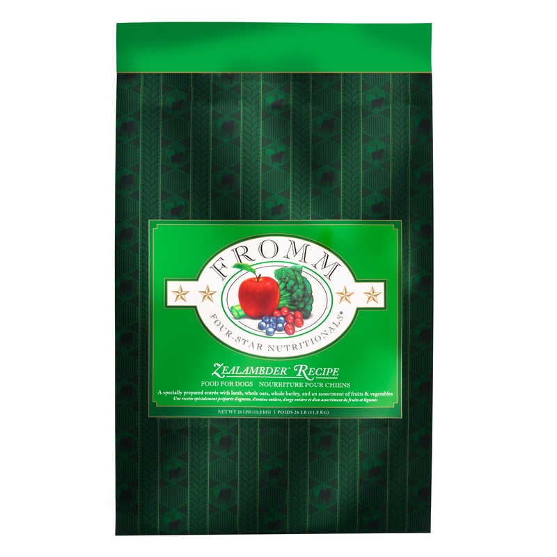 Fromm Four-Star Grain Inclusive Zealambder Recipe Dry Dog Food