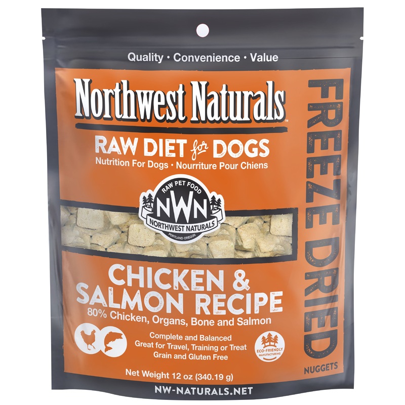 Northwest Naturals Freeze-Dried Raw Chicken & Salmon Nuggets Dog Food