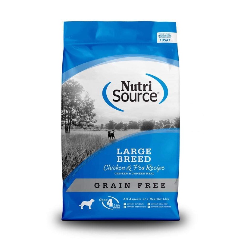 NutriSource Grain Free Large Breed Chicken & Pea Dry Dog Food