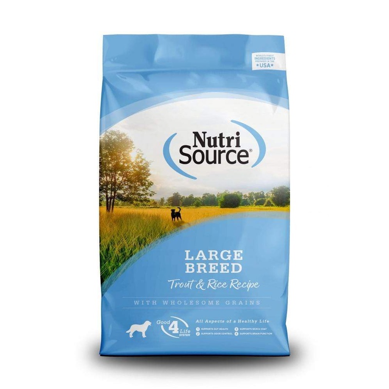 NutriSource Large Breed Trout & Rice Recipe Dry Dog Food