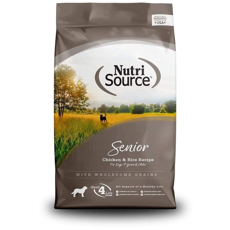 NutriSource Senior Chicken & Rice Dry Dog Food