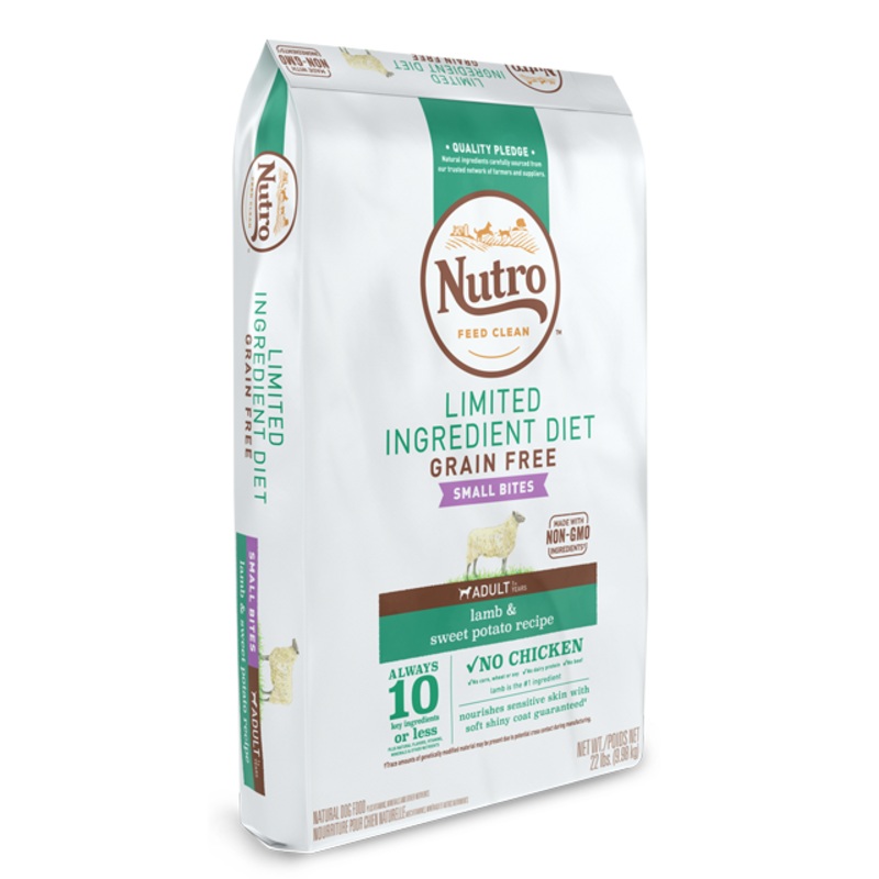 Nutro Large Breed Limited Ingredient Grain Free Lamb & Sweet Potato Recipe for Dogs