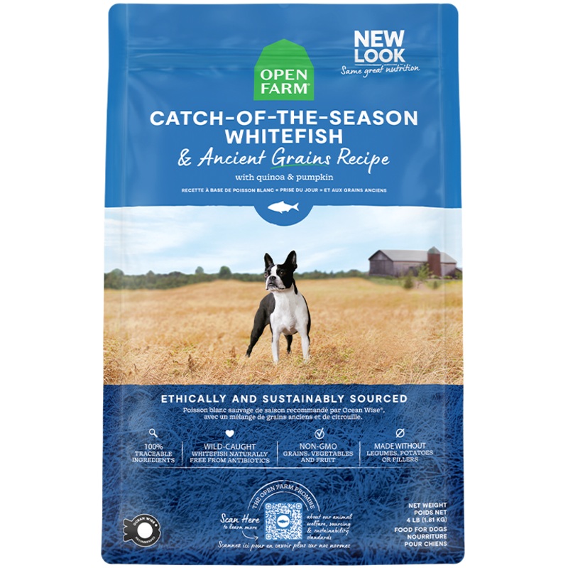 Open Farm Catch of the Season Whitefish & Ancient Grains Dry Dog Food