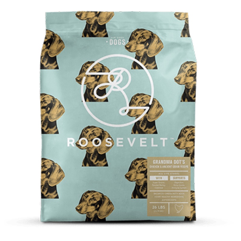 Roosevelt Grandma Dot's Chicken & Ancient Grain Recipe Dry Dog Food
