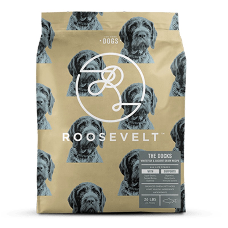 Roosevelt The Docks Whitefish & Ancient Grain Recipe Dry Dog Food