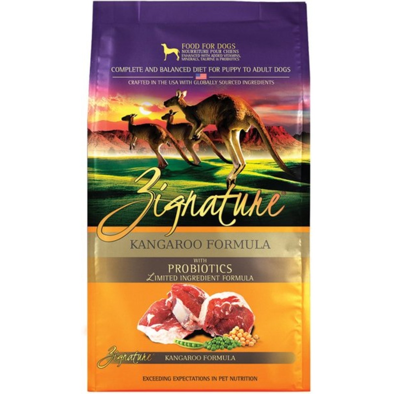 Zignature Grain Free Limited Ingredient Kangaroo Formula