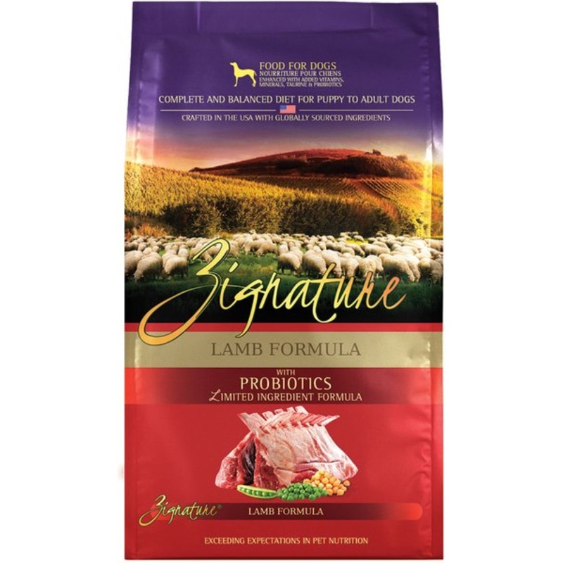 Zignature Limited Ingredient Lamb Formula Dry Dog Food