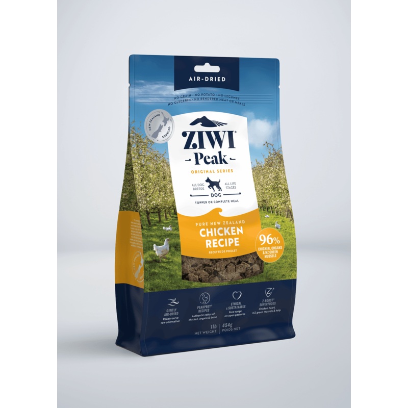 ZIWI Peak Grain Free Air-Dried Free-Range Chicken Recipe Dry Dog Food