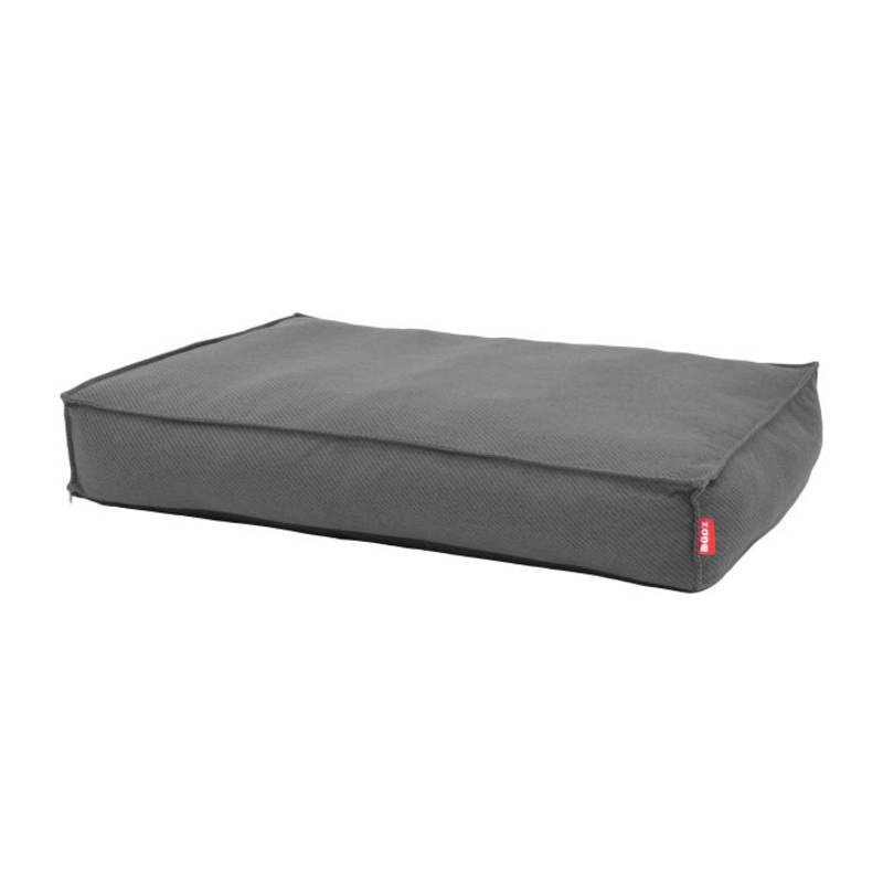 Bud'Z Flat Bed Anemone Charcoal Dog 100x70x16cm 1pc