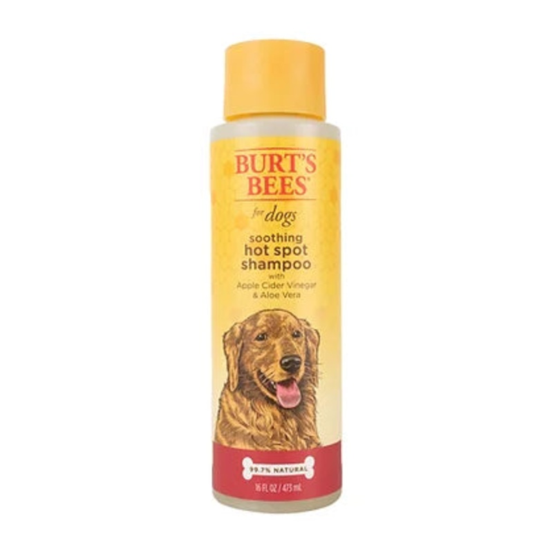 BURTS BEES SOOTHING HOT SPOT SHAMPOO WITH APPLE CIDER VINEGAR & ALOE VERA