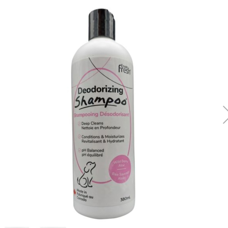 ENVIRO FRESH DEODORIZING DOG SHAMPOO - WILD BERRY AND ALOE