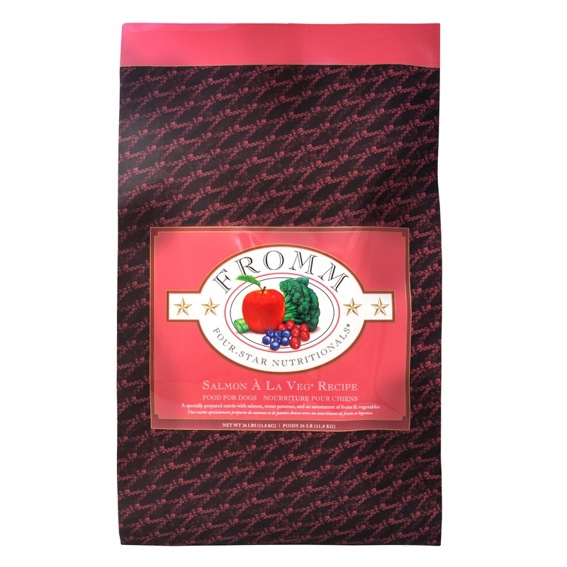 Fromm Four-Star Grain Inclusive Salmon A La Veg Dry Dog Food