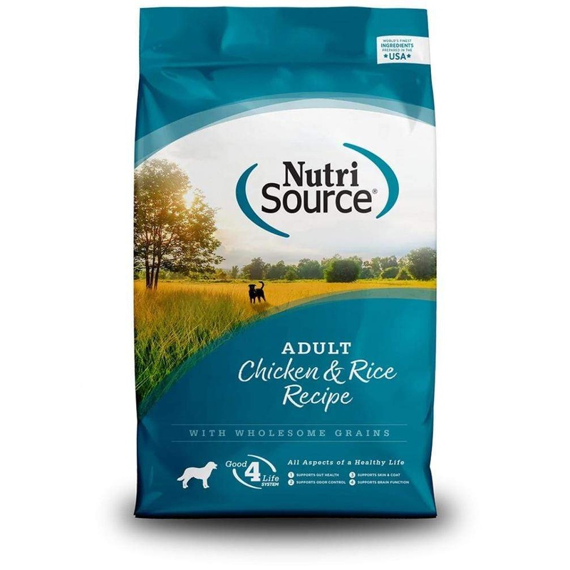 NutriSource Adult Chicken & Rice Dry Dog Food