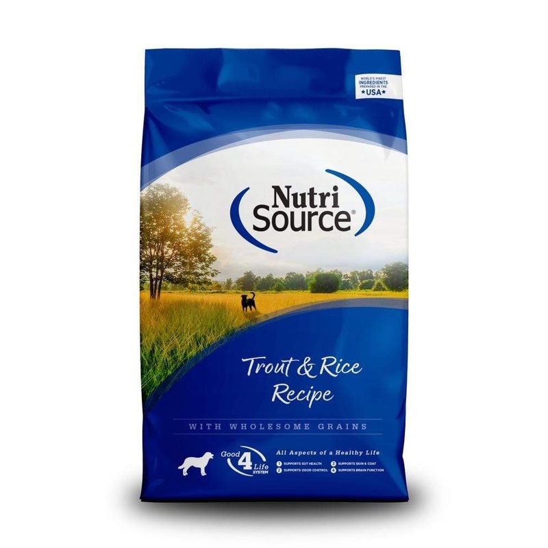 NutriSource Trout & Brown Rice Recipe Dry Dog Food