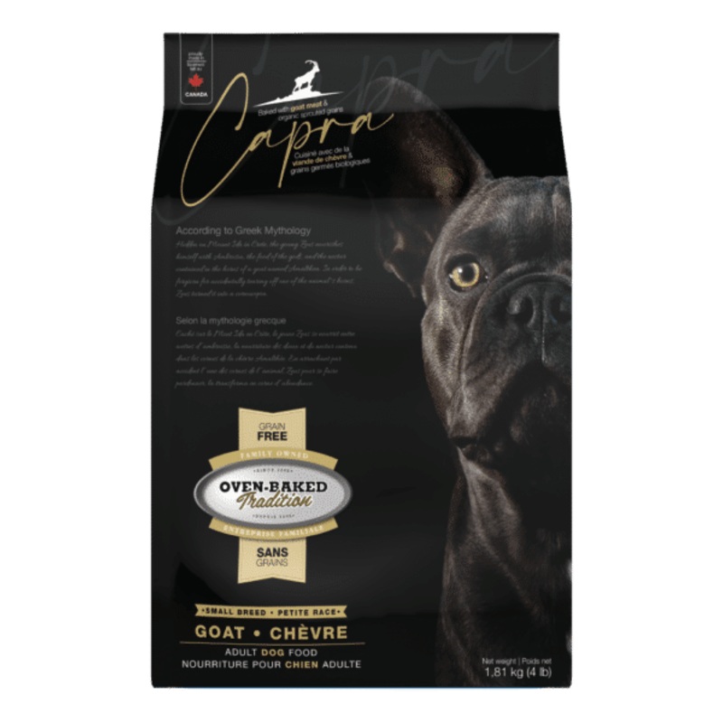 OVEN-BAKED TRADITION GRAIN-FREE FOOD FOR SMALL BREED ADULT DOGS  GOAT