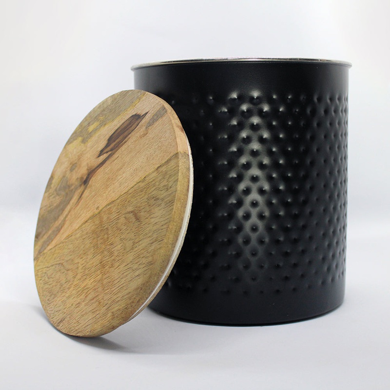 PREMIUM TREAT JAR - WOODEN LID