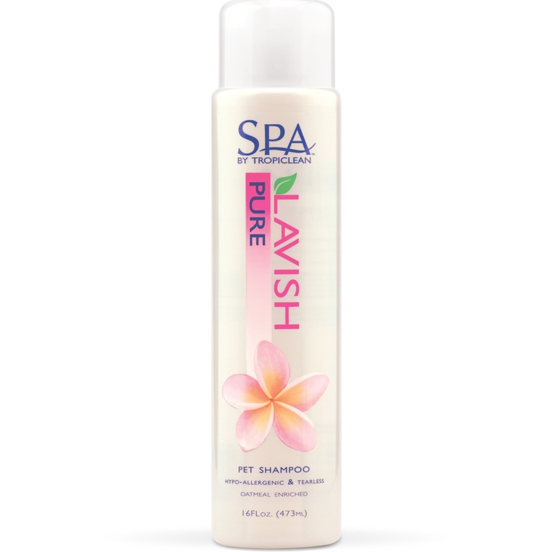TROPICLEAN LAVISH PURE OATMEAL ENRICHED PET SHAMPOO