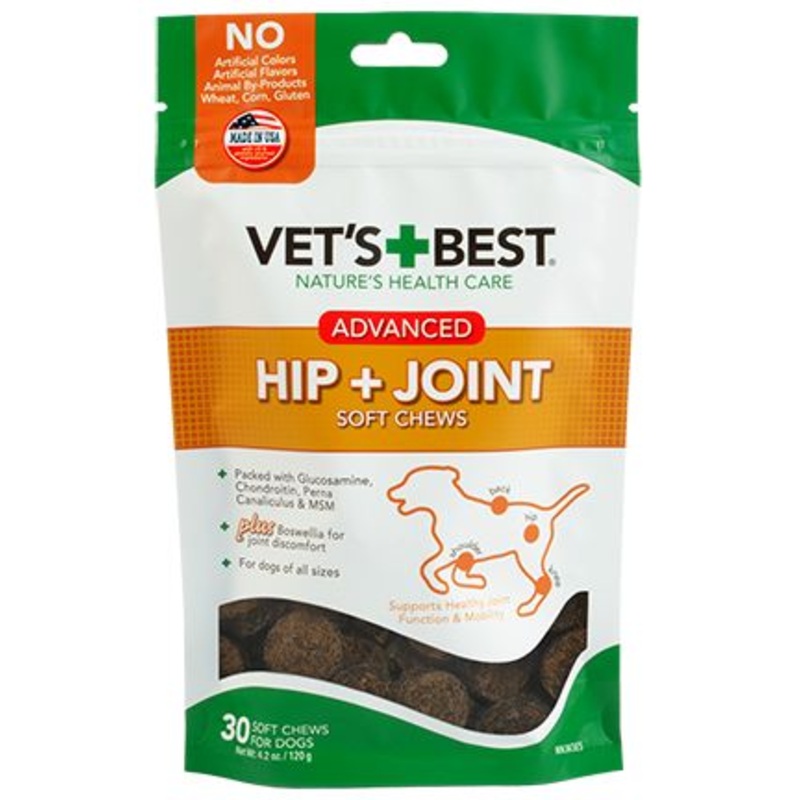 VETS BEST HIP + JOINT SOFT CHEWS