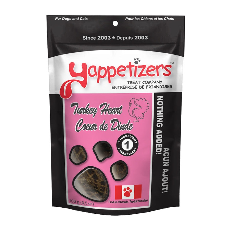 YAPPETIZER DOG TREAT TURKEY MEAT