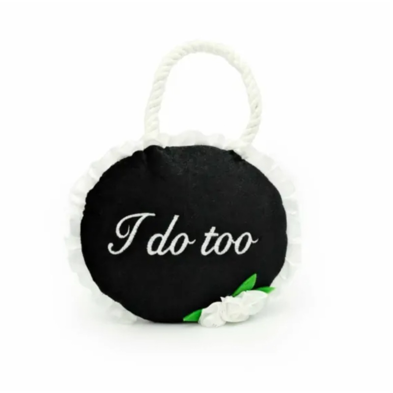 ZIPPY PAWS "I DO TOO" - WEDDING SIGN