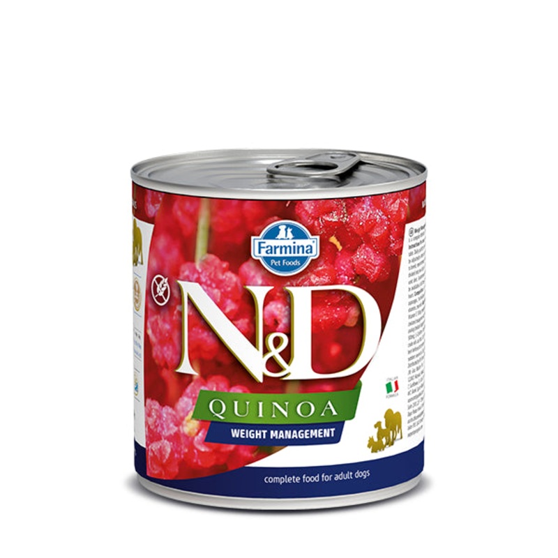 FARMINA N&D QUINOA - LAMB WEIGHT MANAGEMENT DOG WET FOOD