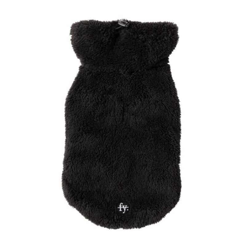 FUZZYARD TURTLE TEDDY SWEATER : BLACK