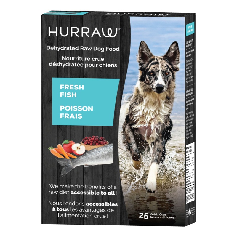 HURRAW FRESH FISH DEHYDRATED RAW DOG FOOD
