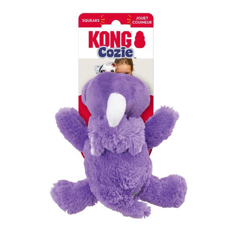 KONG COZIE ROSIE RHINO DOG TOY