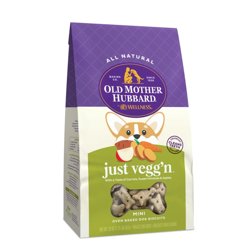 OLD MOTHER HUBBARD CRUNCHY CLASSIC BISCUITS: JUST VEGGIN