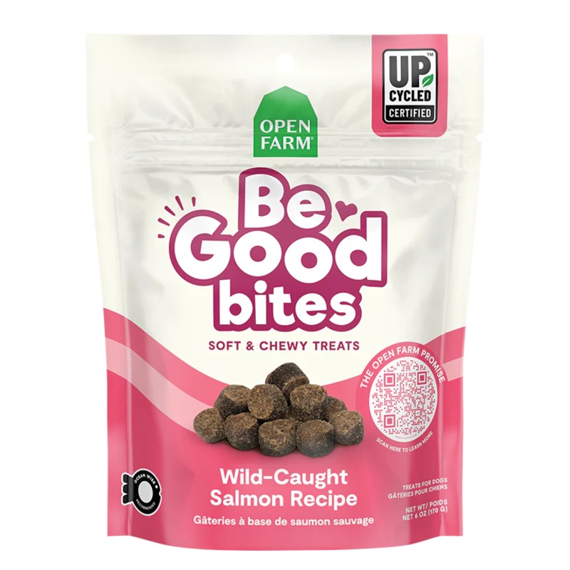 OPEN FARM BE GOOD BITES WILD CAUGHT SALMON DOG TREATS