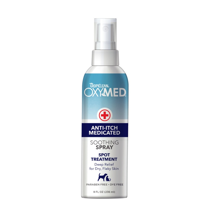 TROPICLEAN OXYMED ANTI-ITCH MEDICATED SOOTHING SPRAY