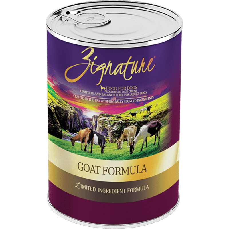 ZIGNATURE GOAT FORMULA WET DOG FOOD