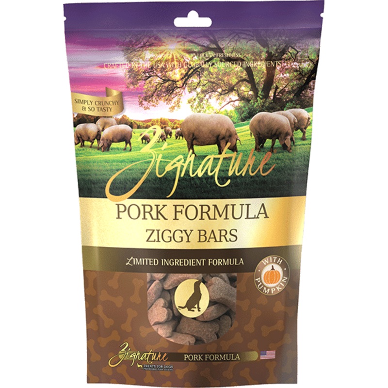 ZIGNATURE PORK FORMULA BISCUIT TREATS FOR DOGS