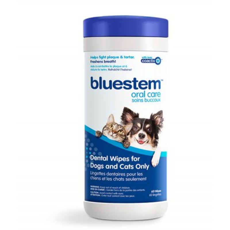 BLUESTEM ORAL CARE DENTAL WIPES