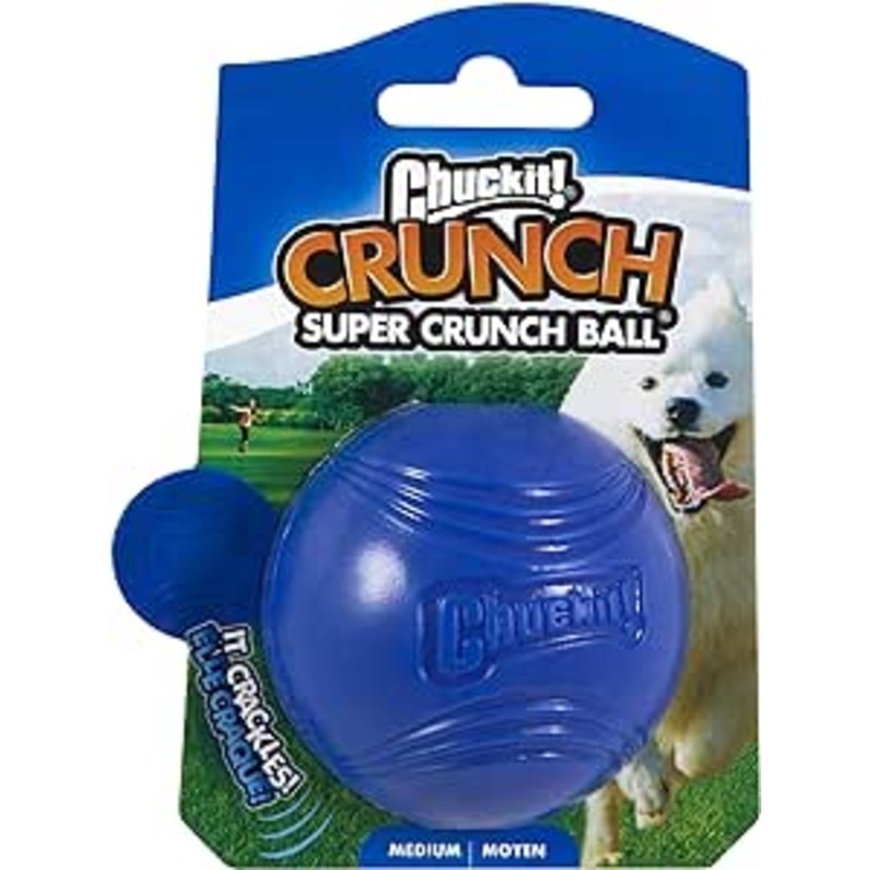CHUCK IT!  SUPER CRUNCH BALL-PACK OF 1