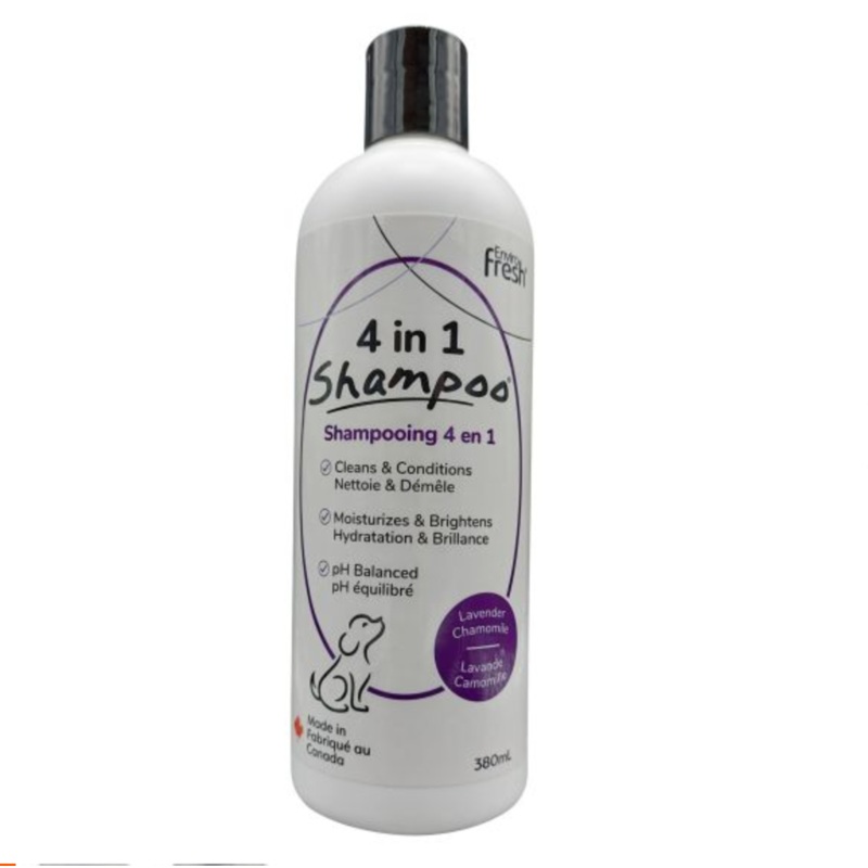 ENVIRO FRESH 4 IN 1 DOG SHAMPOO - LAVENDER AND CHAMOMILE