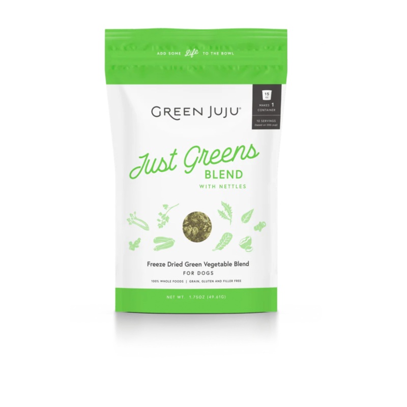 GREEN JUJU FREEZE DRIED - JUST GREENS BLEND WITH NETTLES
