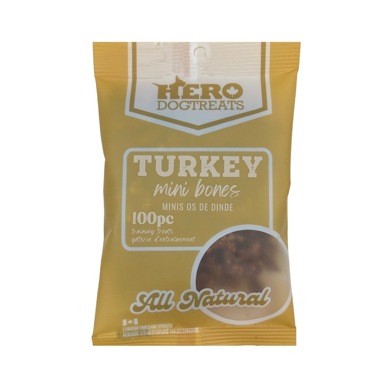 HERO MINI BONES TURKEY - 100 COUNT