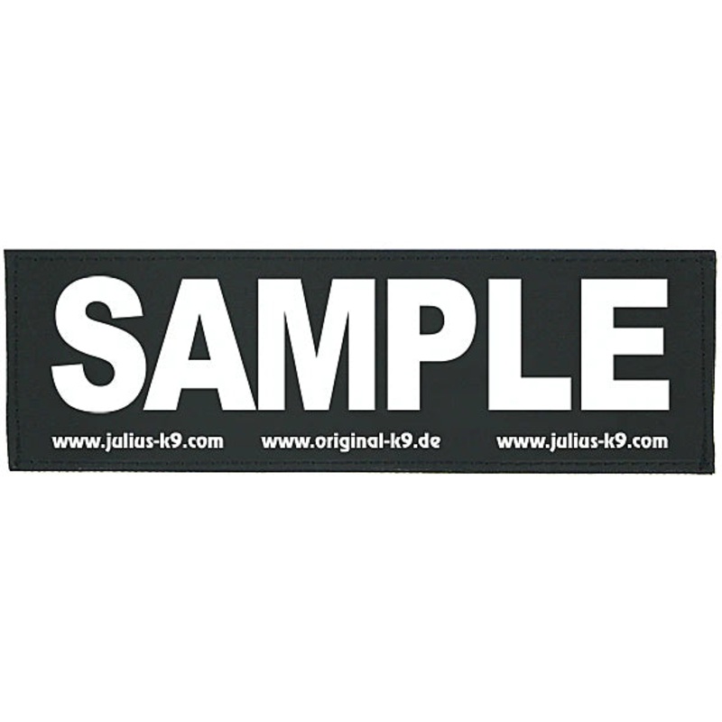 JULIUS-K9 IDC HARNESS LABEL & PATCH : CUSTOM LABEL