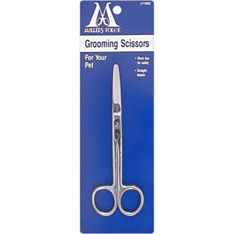 MILLERS FORGE BODY GROOMING SCISSORS, STRAIGHT 6"