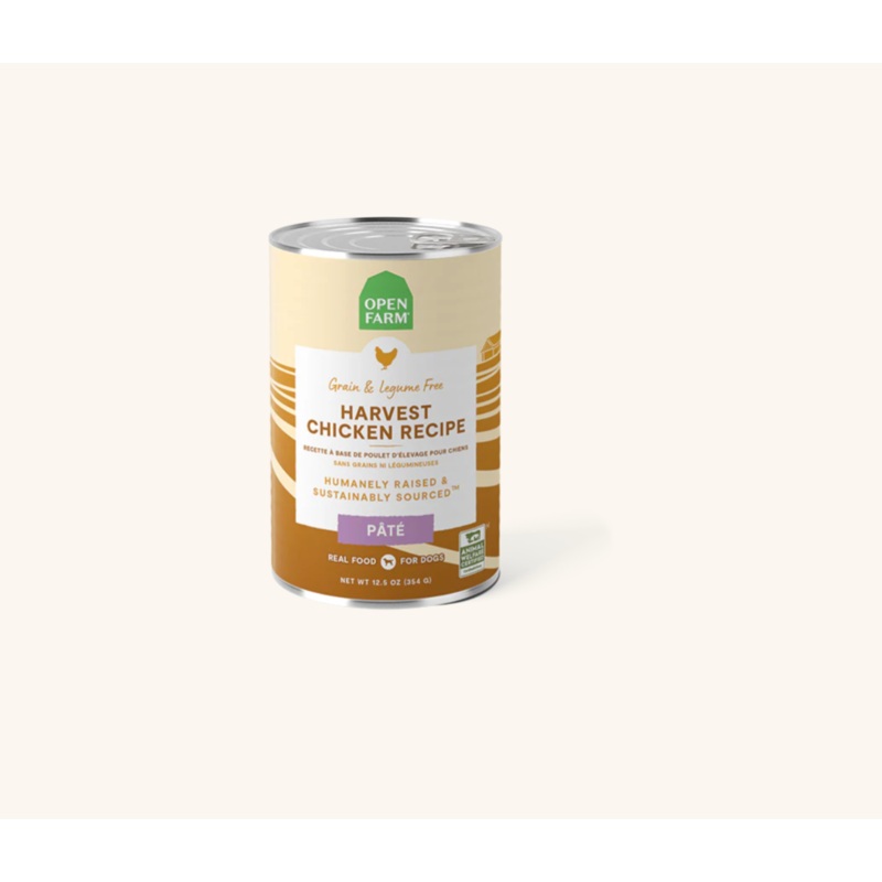 OPEN FARM HARVEST CHICKEN PATE DOG FOOD