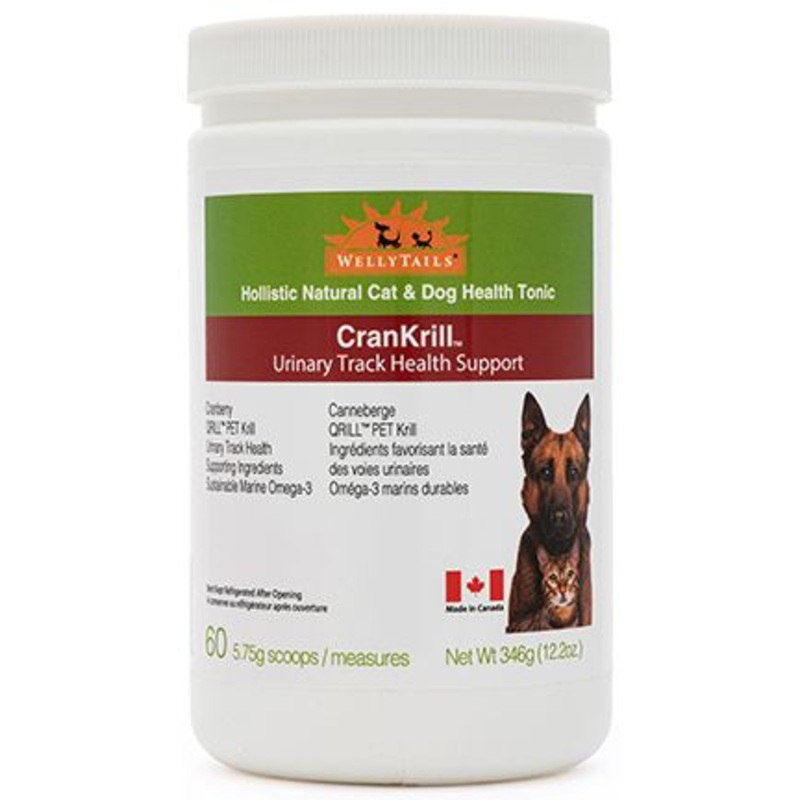 WELLYTAILS CRAN KRILL URINARY TRACT SUPPORT RX DOG 345 G