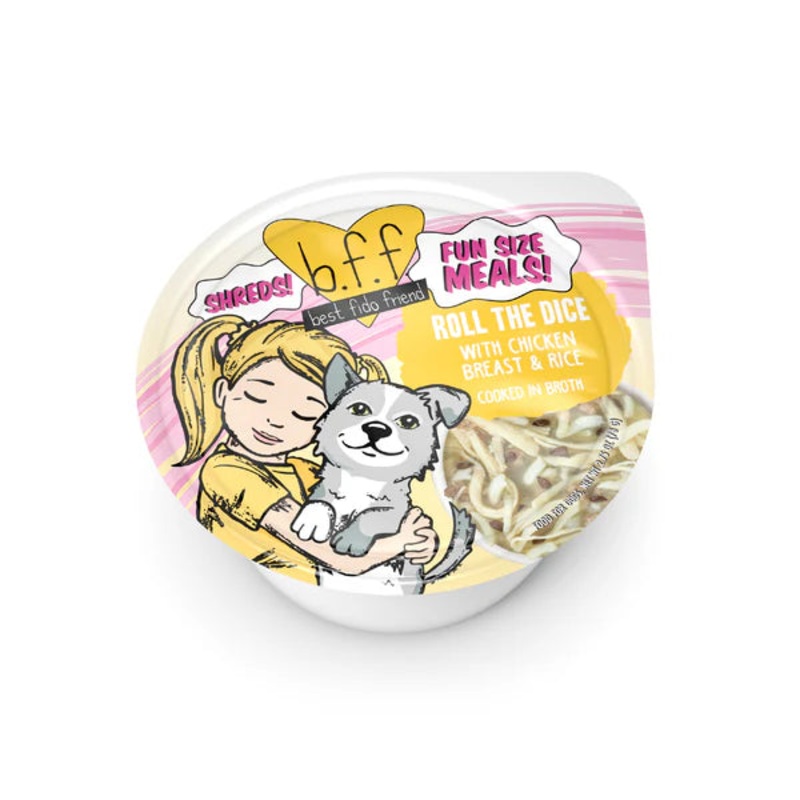 WERUVA BFF FUN SIZE MEALS ROLL THE DICE W/CHICKEN BREAST & RICE RECIPE