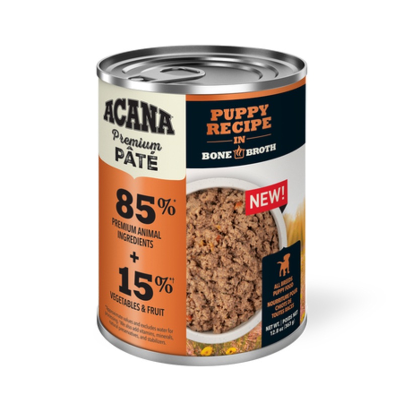 ACANA PREMIUM PATE PUPPY RECIPE IN BONE BROTH