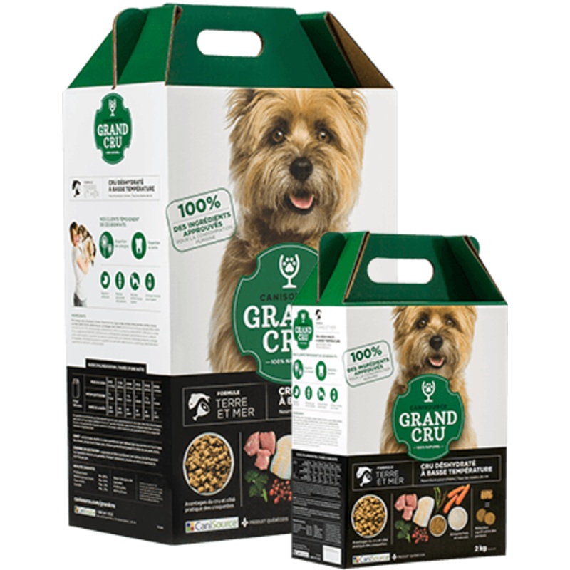 CANISOURCE RAW DEHYDRATED DOG FOOD : SURF AND TURF
