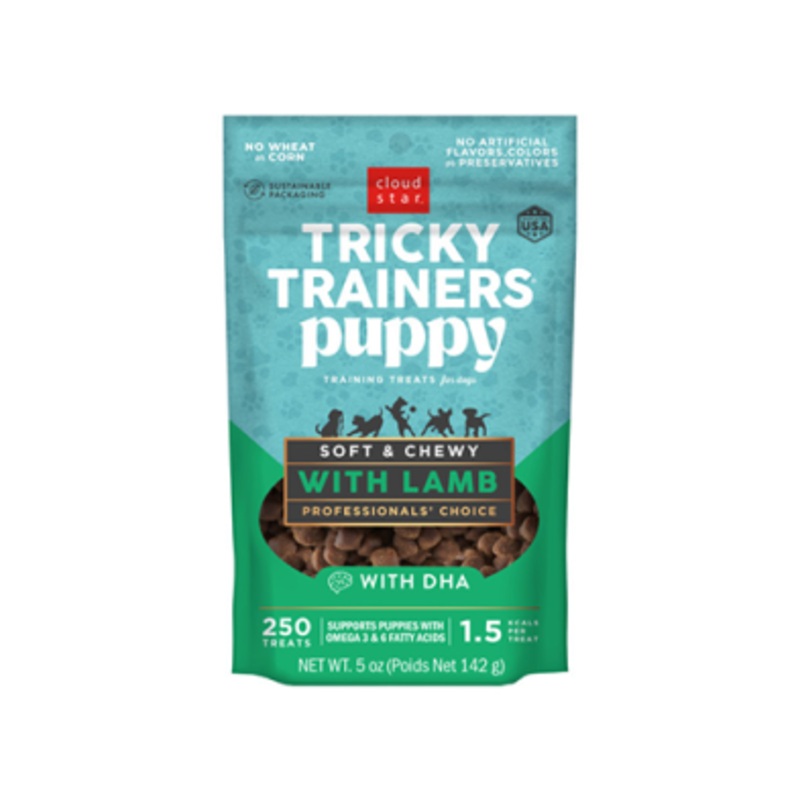 CLOUD STAR TRICKY TRAINERS PUPPY MINI LAMB LIVER 5OZ