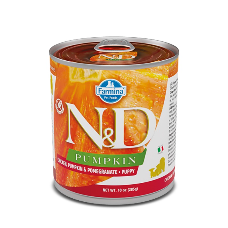 FARMINA N&D PUMPKIN - CHICKEN, POMEGRANATE & PUMPKIN PUPPY WET FOOD