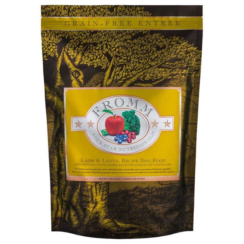 FROMM FOUR STAR HASEN LAMB & LENTIL RECIPE DOG FOOD